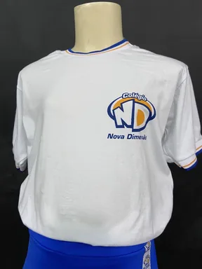 Camisa do Ensino Fundamental Anos Iniciais unissex